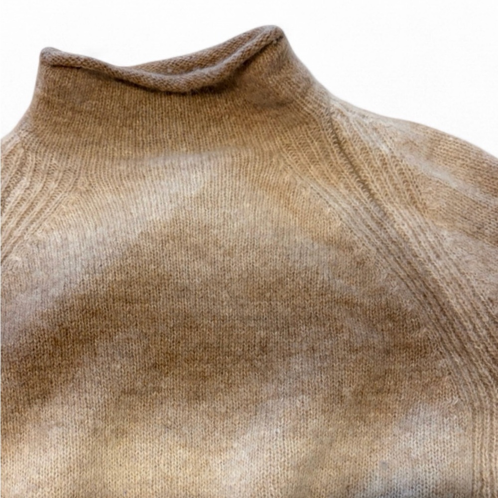 Club Monaco Tan Cowl Neck Sweater